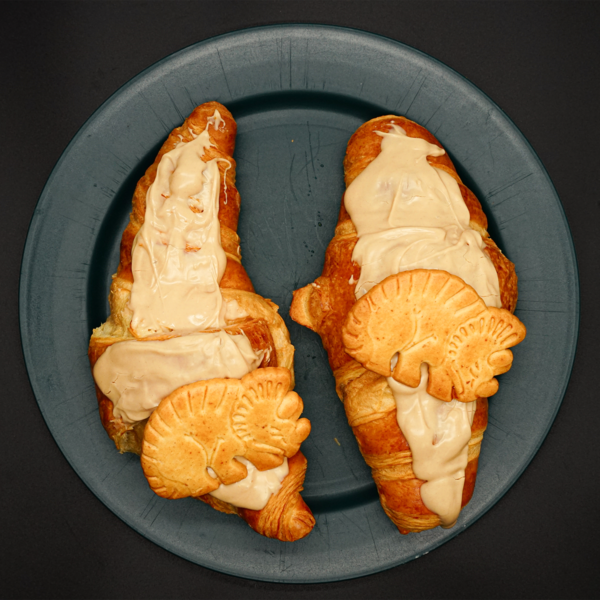 Croissant de Galleta Dinosaurio
