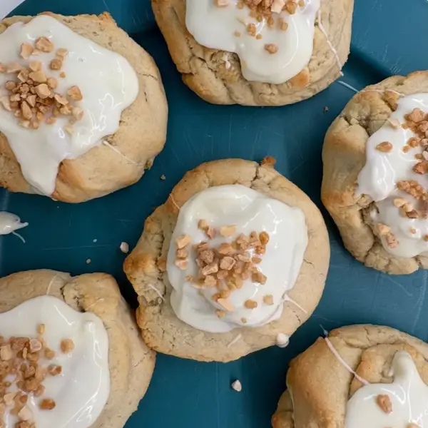 Crumbl Cookie de Chocolate Blanco