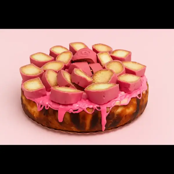 Tarta de pantera Rosa